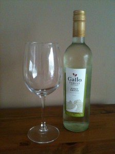 A nice glass of white wine